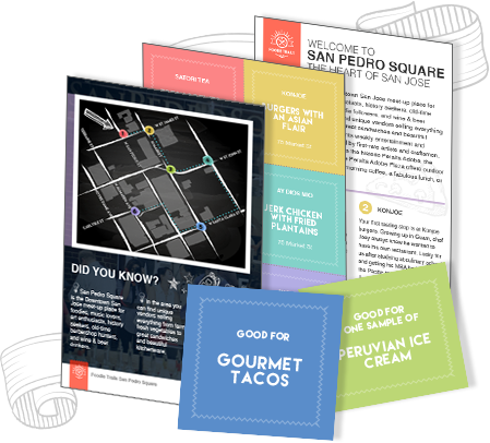 What are Foodie Trails Tasting Cards?